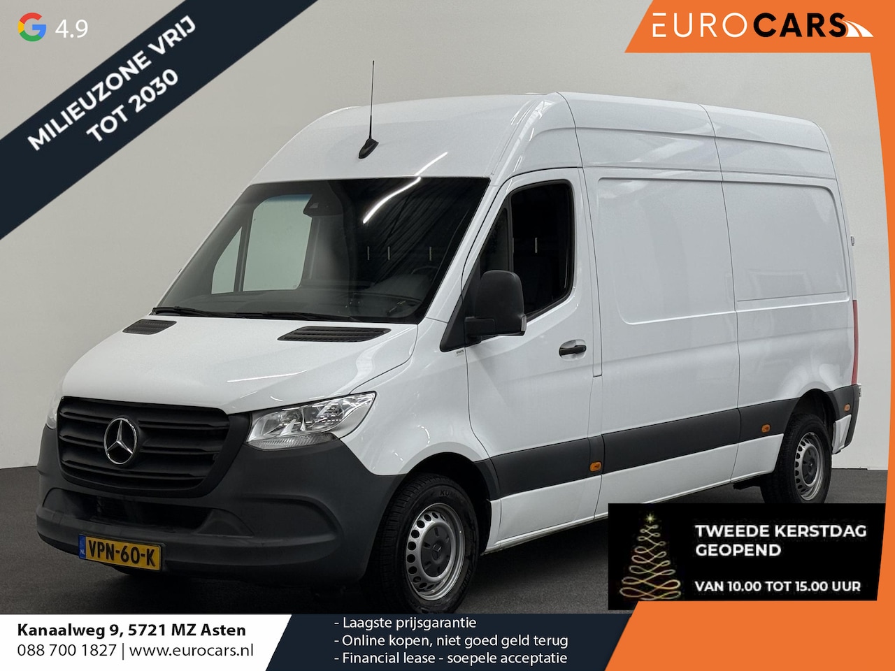 Mercedes-Benz Sprinter - L2H2 Automaat Navi Airco Camera Trekhaak 3Zits DAB - AutoWereld.nl