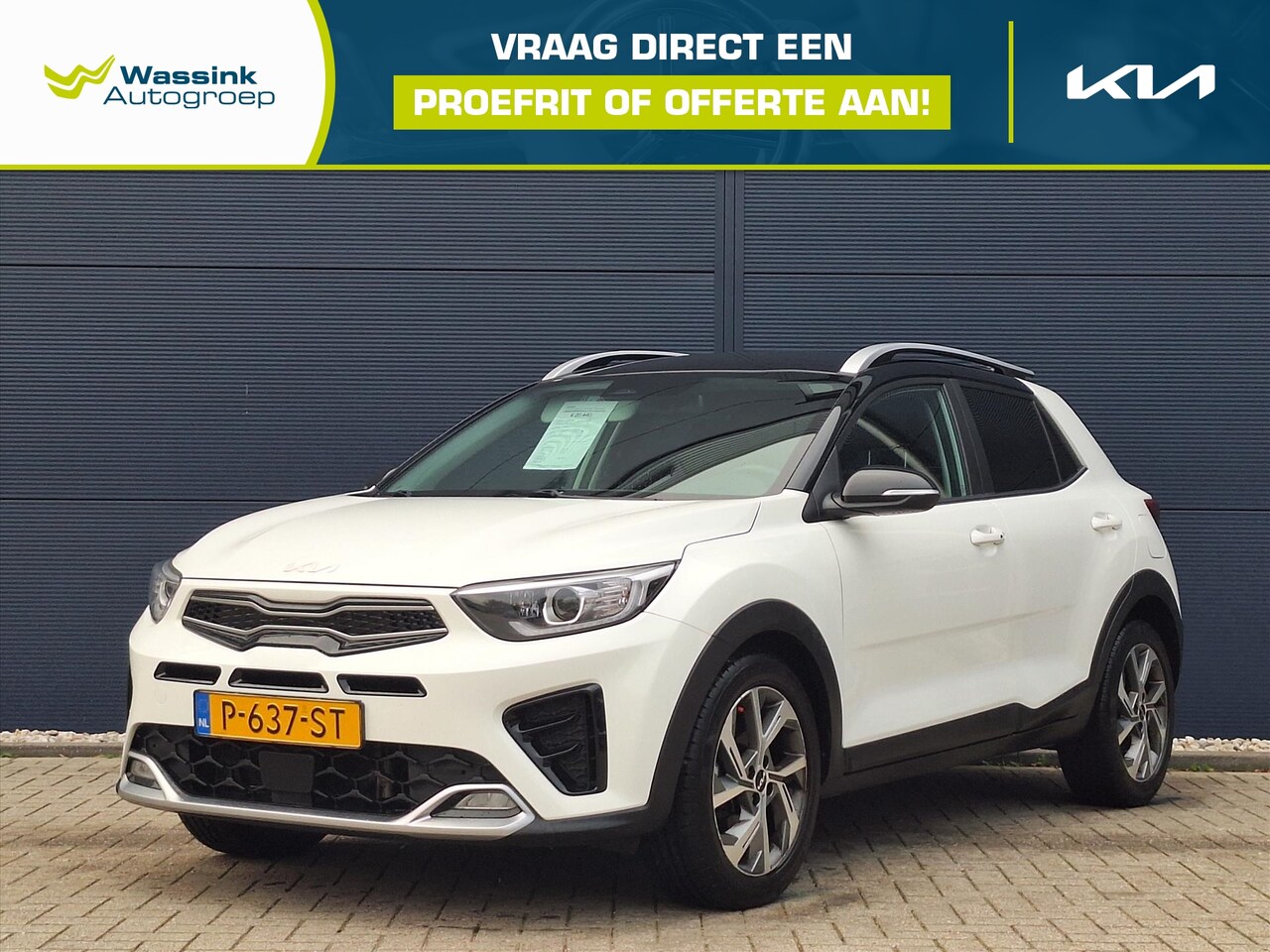 Kia Stonic - 1.0 T-GDi 100pk GT-Line MHEV . Climatronic | navigatie | Camera | Stoel en Stuur verwarmim - AutoWereld.nl