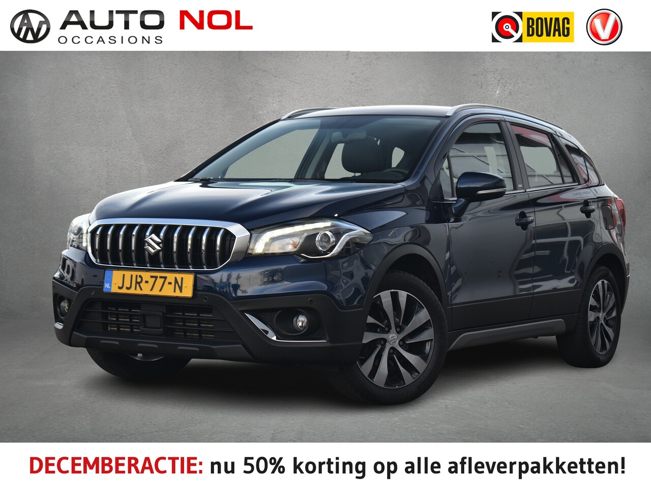 Suzuki S-Cross - 1.4 Boosterjet AllGrip Style Smart Hybrid | 4X4 | Pano | Leer | Stoelverw. | Camera - AutoWereld.nl