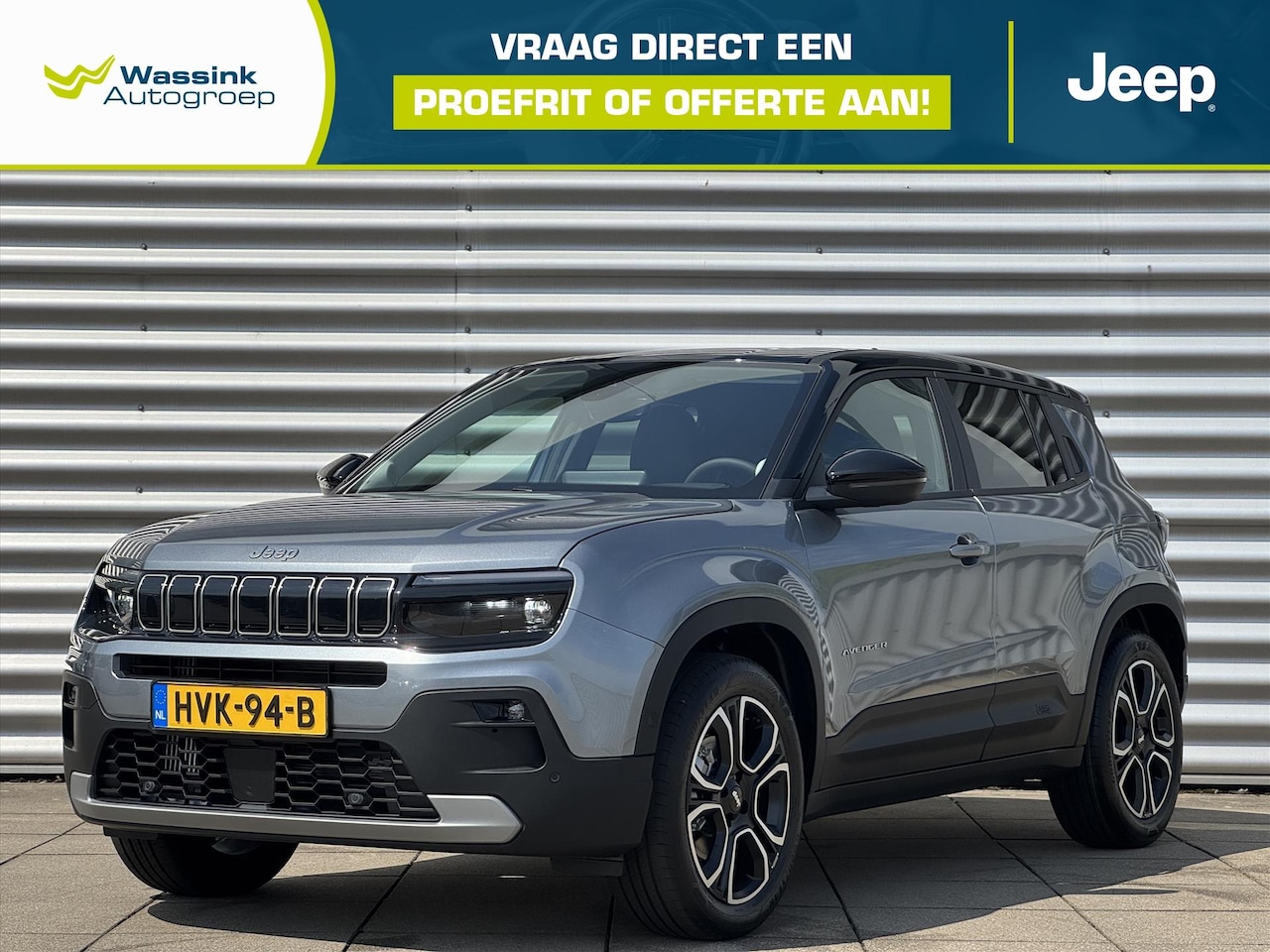 Jeep Avenger - 1.2T e-Hybrid 110pk Automaat Summit | Winterpack | JBL Audio | Camera | Navigatie - AutoWereld.nl