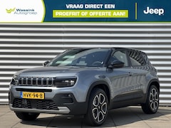 Jeep Avenger - 1.2T e-Hybrid 110pk Automaat Summit | Winterpack | JBL Audio | Camera | Navigatie