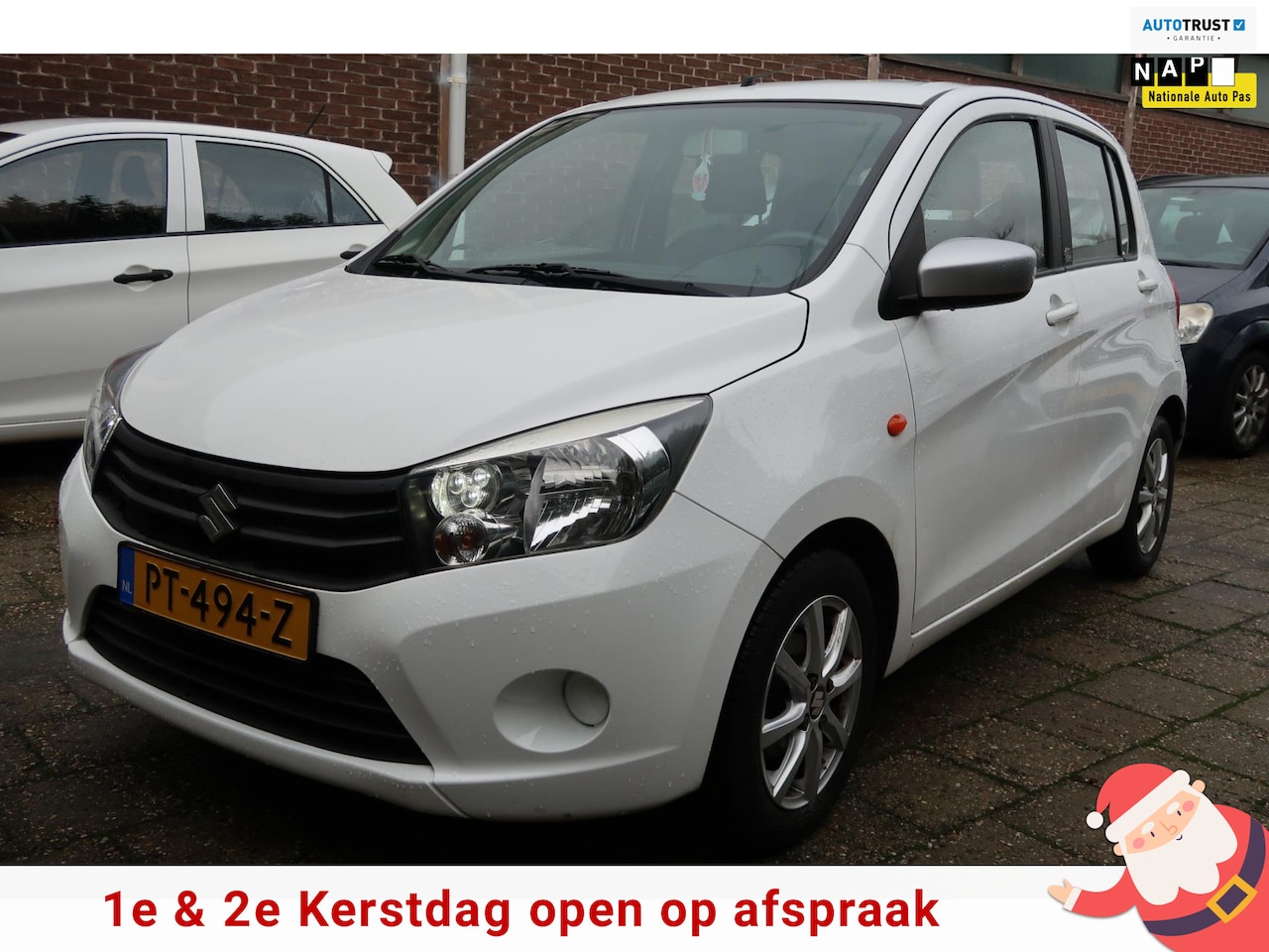 Suzuki Celerio - 1.0 Rhino 1.0 Rhino, AIRCO, LM Velgen, spiegelkappen in zilver, genummerde Rhino badge - AutoWereld.nl