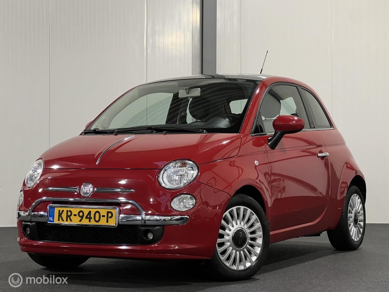 Fiat 500 - 0.9 TwinAir Lounge [ panorama airco parkeersensoren ] - AutoWereld.nl
