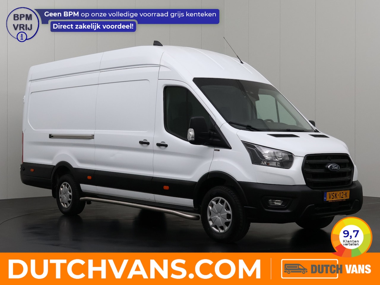 Ford Transit - 2.0TDCI 130PK L4H3 Jumbo RWD | Airco | Cruise | Camera | Betimmering - AutoWereld.nl