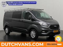 Ford Transit Custom - 2.0TDCI 130PK Automaat Lang Limited Dubbele Cabine | Navigatie | Camera | Imperiaal | Trek