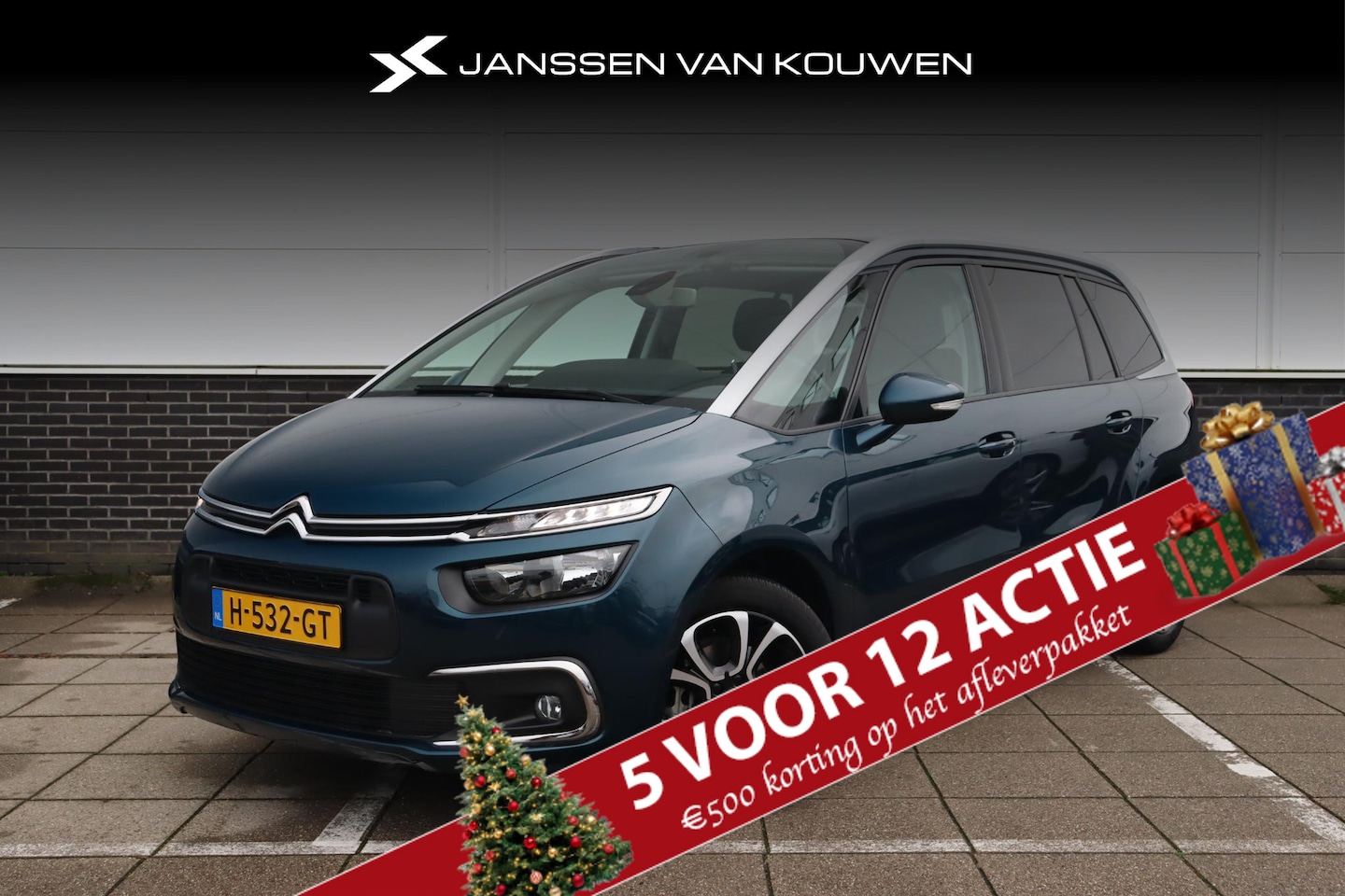 Citroën Grand C4 SpaceTourer - 1.2 PureTech Business * 7p. * Automaat * Trekhaak * Camera * Navi * - AutoWereld.nl