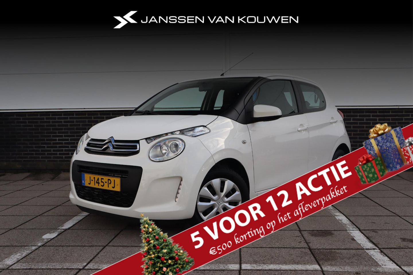 Citroën C1 - 1.0 VTi Feel / Private Lease 289,- * Airco * Getint Glas * Leder Stuurwiel * - AutoWereld.nl