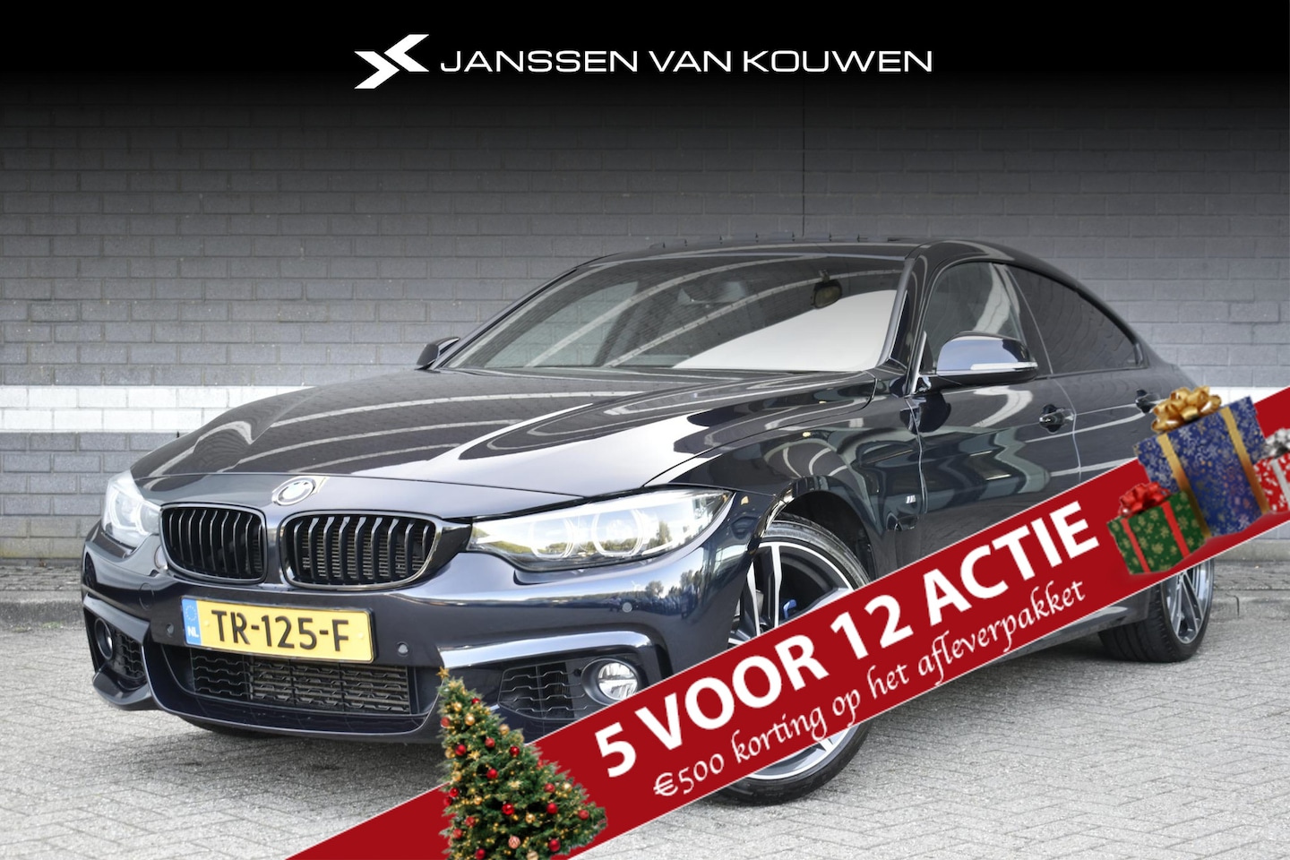 BMW 4-serie Gran Coupé - 418i High Executive / M-Sport / Schuifdak / Sportstoelen / Stoelverwarming - AutoWereld.nl