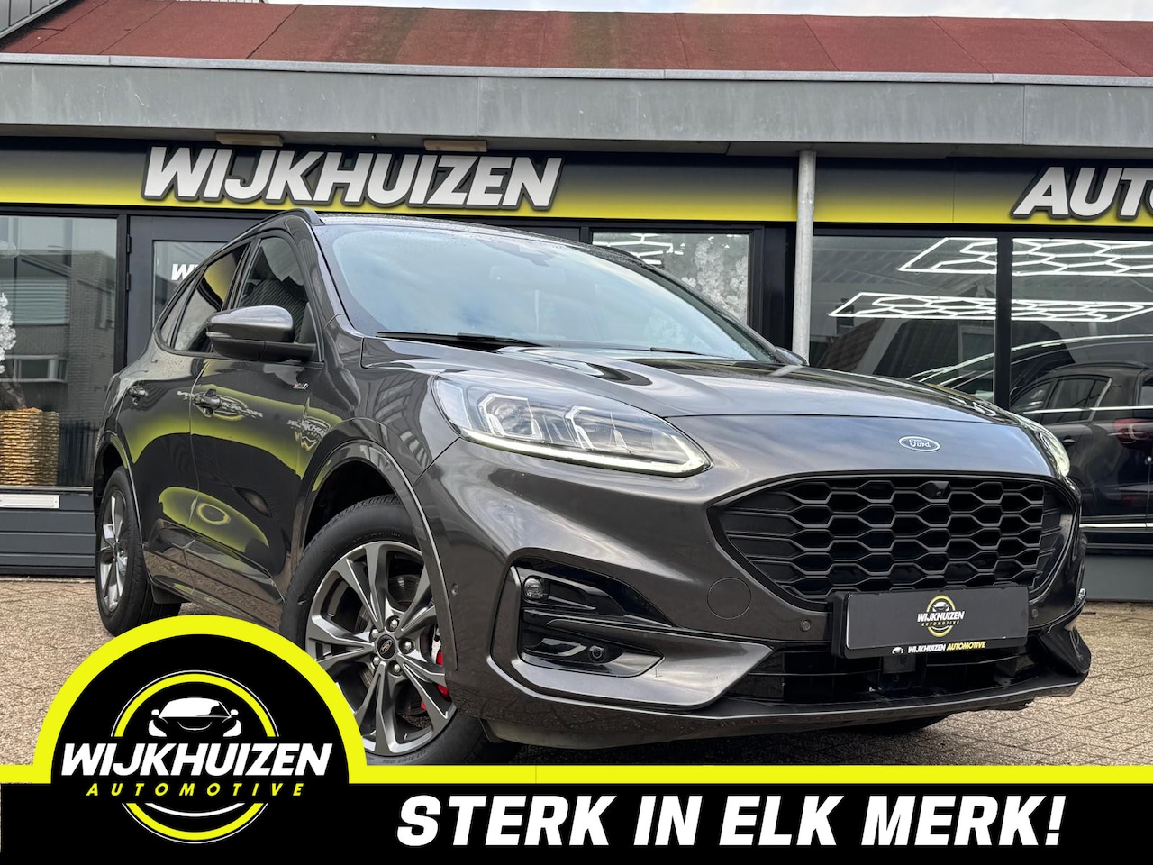 Ford Kuga - 2.5 PHEV ST-Line X met Leder / Alcantara !!! Led !!! Vol opties !!! - AutoWereld.nl