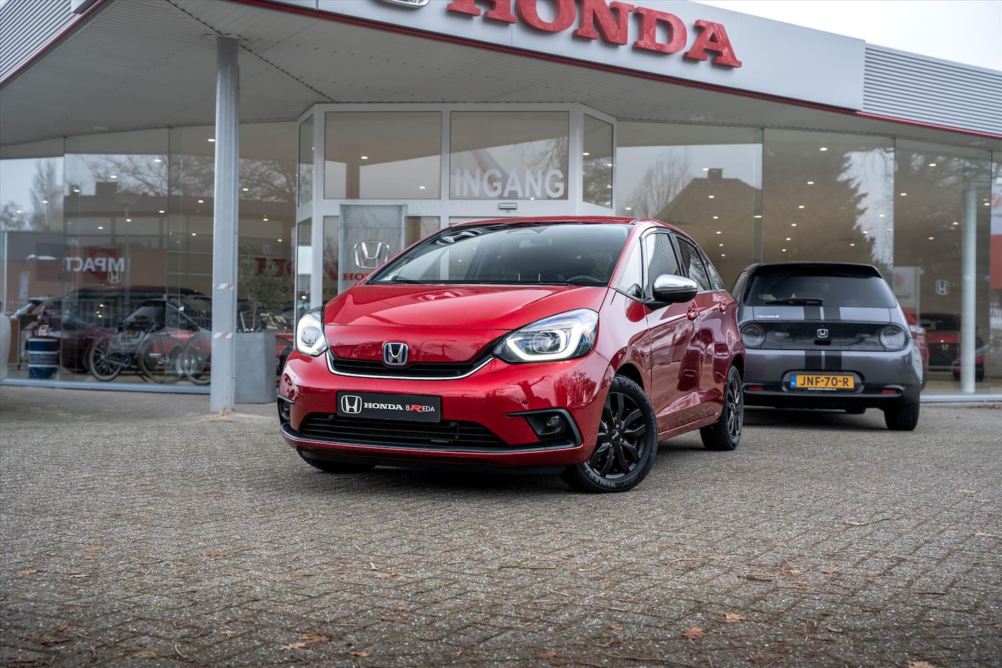 Honda Jazz - 1.5 Full Hybrid Executive Automaat | BTW auto | Inclusief winterbanden op velg | Navigatie - AutoWereld.nl