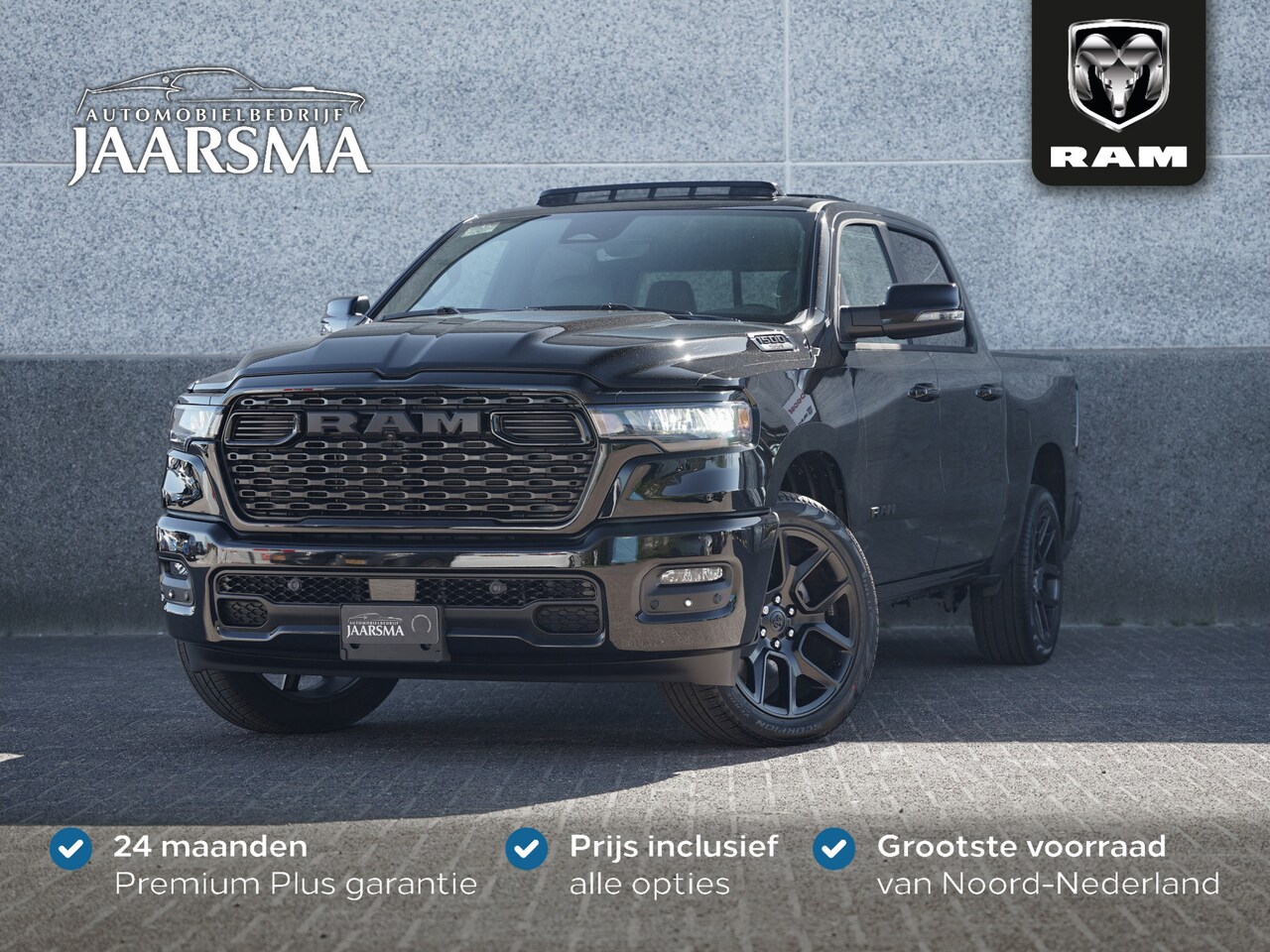 Dodge Ram 1500 - Sport Night Edition 3.0 STT 420pk CrewCab |Passenger Display |14.4 inch navigatie |Inc. Tr - AutoWereld.nl