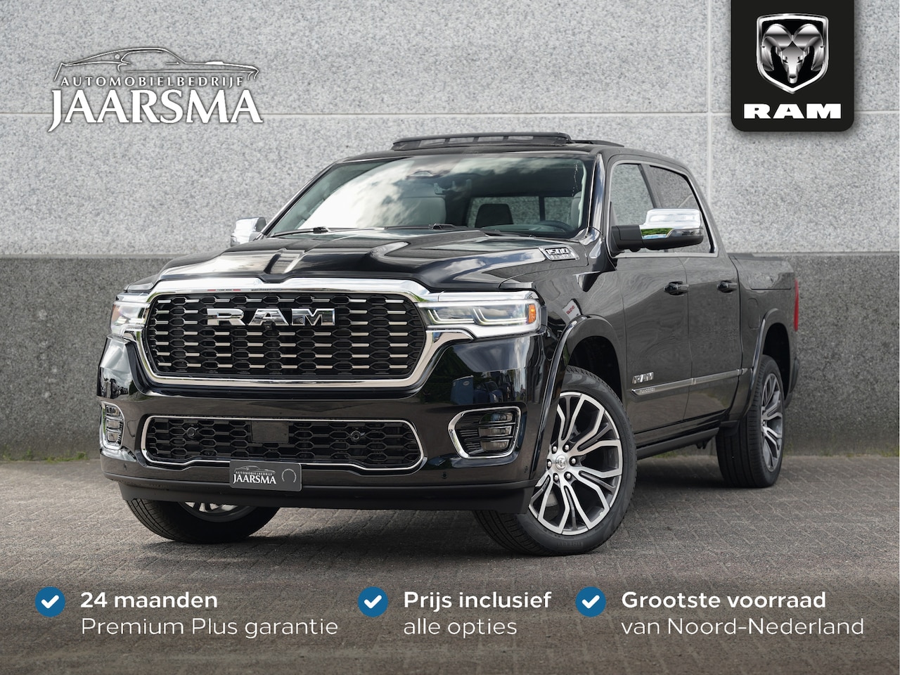 Dodge Ram 1500 - Tungsten 540pk SST H-O CrewCab |BPM vrij! |Klipsch® Audio |24-weg verstelbare stoelen | - AutoWereld.nl