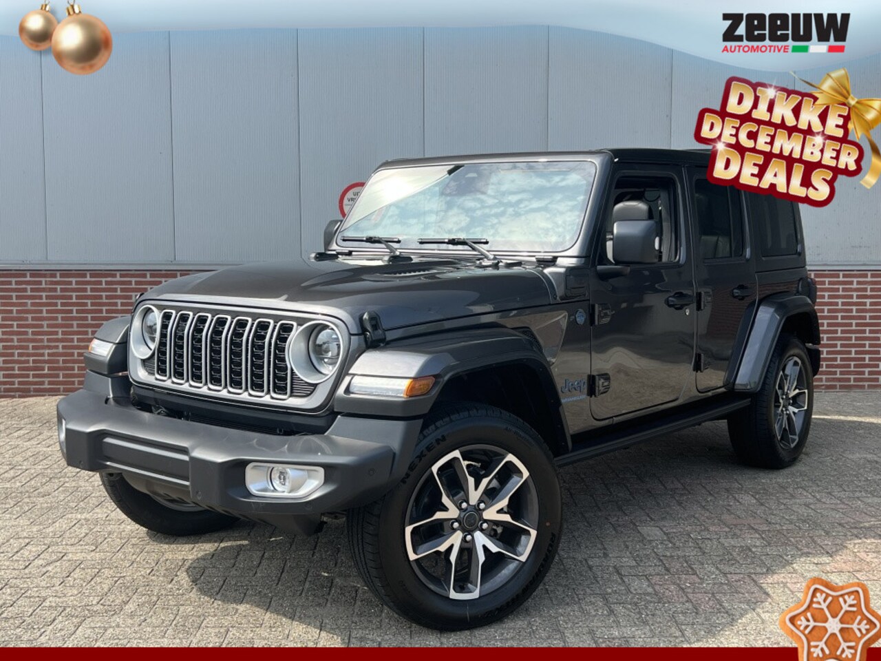 Jeep Wrangler Unlimited - 4xe 380 PK Sahara | Schuifdak | Leder | Camera | Navi | 20" - AutoWereld.nl