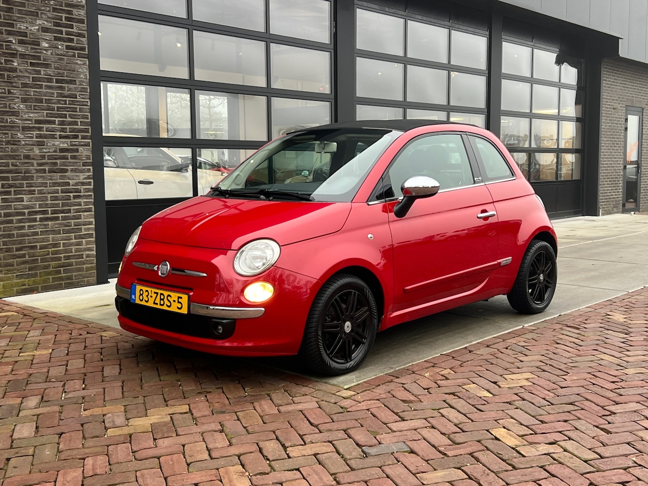 Fiat 500 C - 0.9 TwinAir Lounge | 1/2 Leer | Airco | - AutoWereld.nl