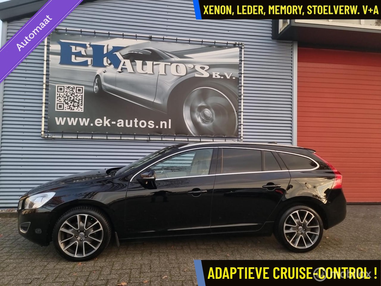 Volvo V60 - 1.6 T4F Summum 180pk Automaat. Adaptieve-cruise - AutoWereld.nl