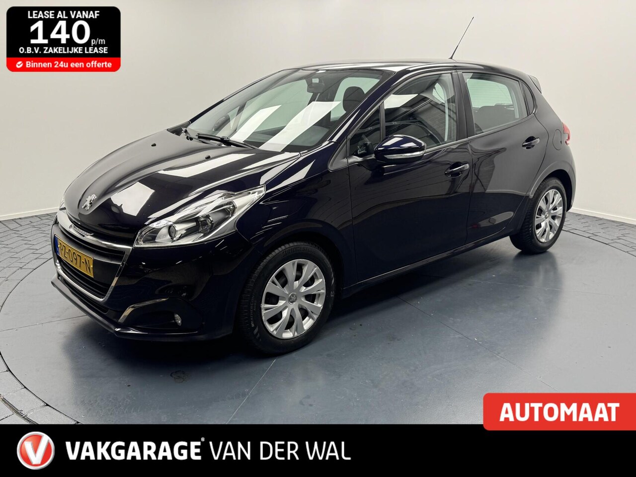 Peugeot 208 - 1.2i Automaat-Navigatie-Cr.contr-Clima-Parkeersensoren-NWE Distributieriem - AutoWereld.nl