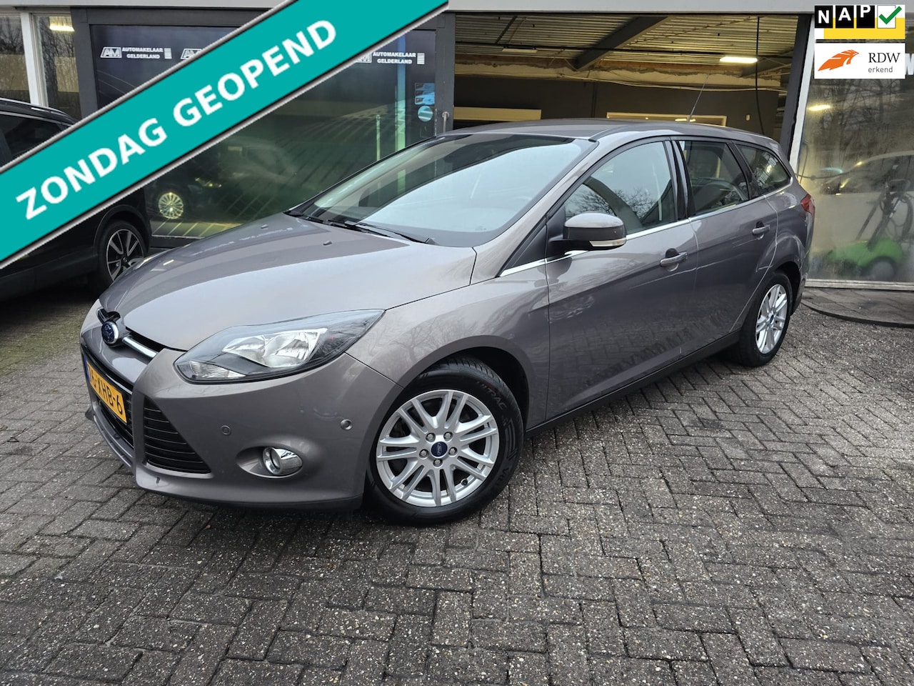 Ford Focus Wagon - 1.6 EcoBoost Titanium | 3E EIGENAAR | AIRCO | CRUISE | NAVI | APA SYSTEM - AutoWereld.nl