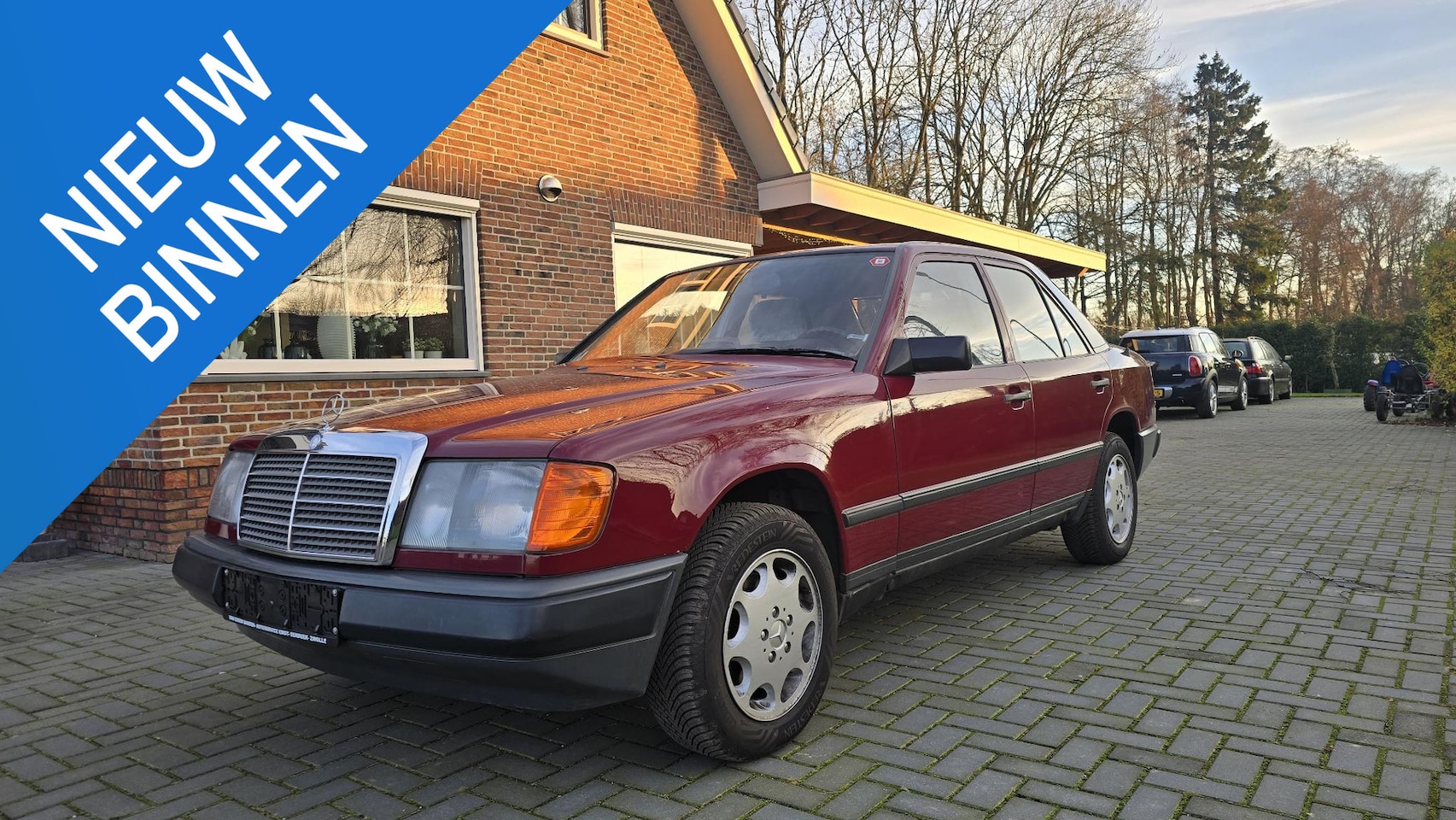 Mercedes-Benz 200-500 (W124) - 200 Hele mooie originele MB 200 Automaat, wordt nog belastingvrij!! Tuv tot 09-2027 - AutoWereld.nl