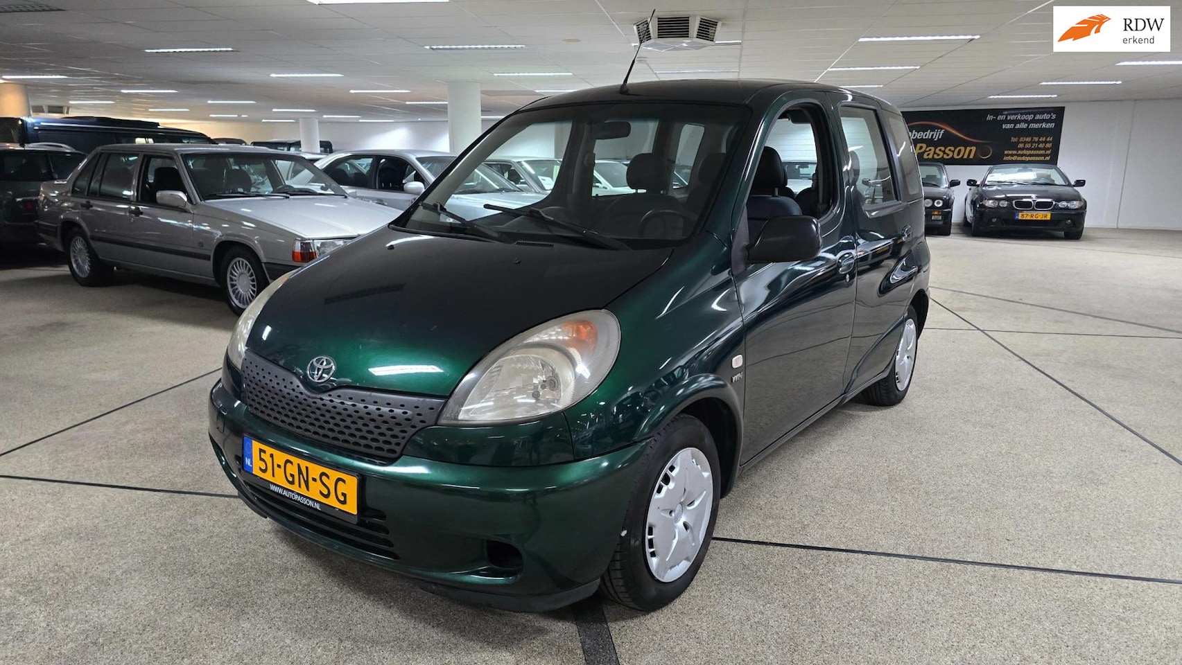 Toyota Yaris Verso - 1.3-16V VVT-i Luna E 1.3-16V VVT-i Luna E. AUTOMAAT!! - AutoWereld.nl
