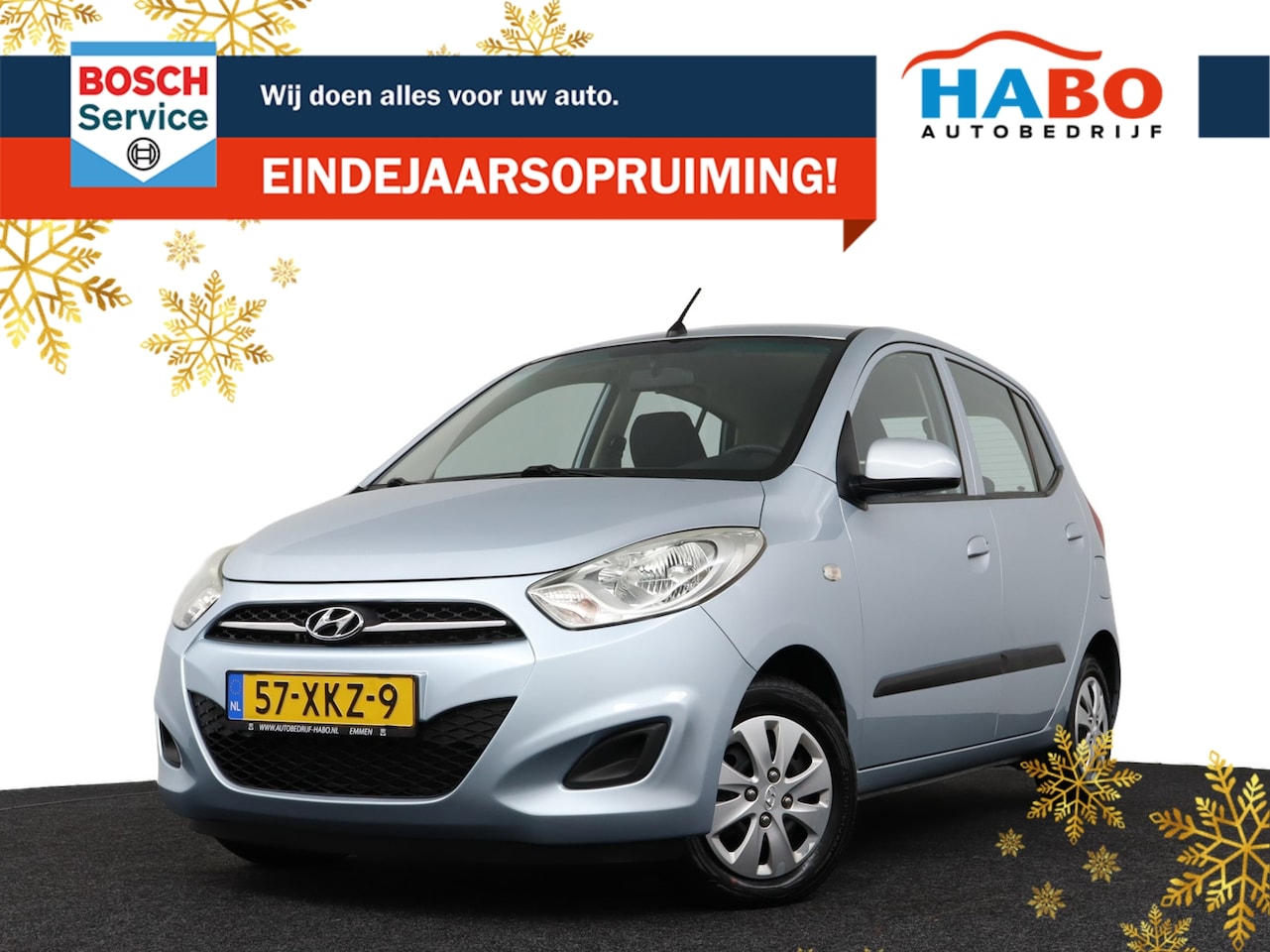 Hyundai i10 - 1.1 I-DRIVE COOL 5DRS AC/CV/ELEK.RAMEN/43.000KM!! - AutoWereld.nl