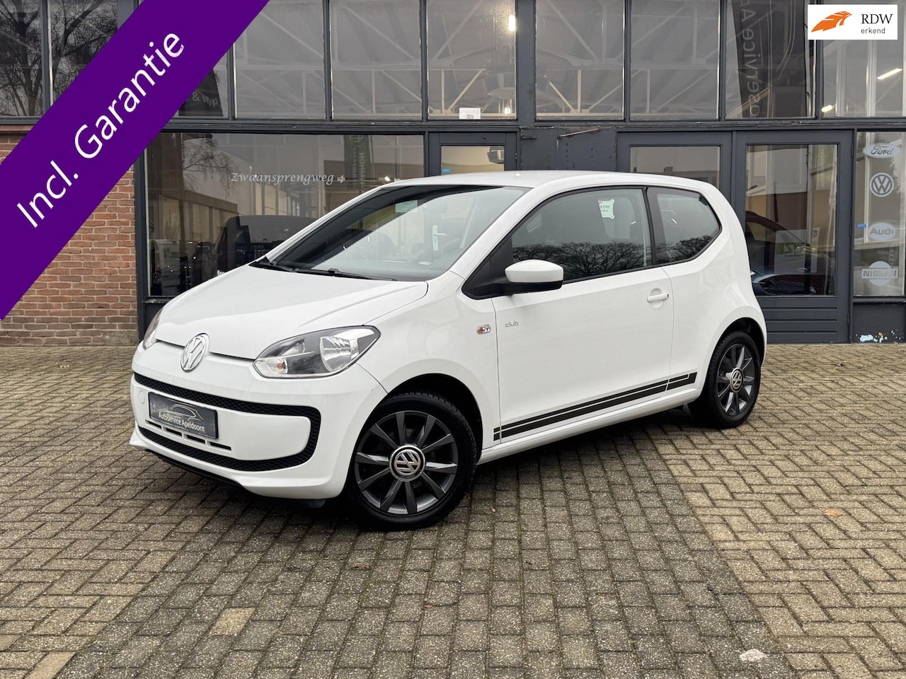 Volkswagen Up! - 1.0 high up! BlueMotion 1.0 high up! BlueMotion, Club, Airco, - AutoWereld.nl