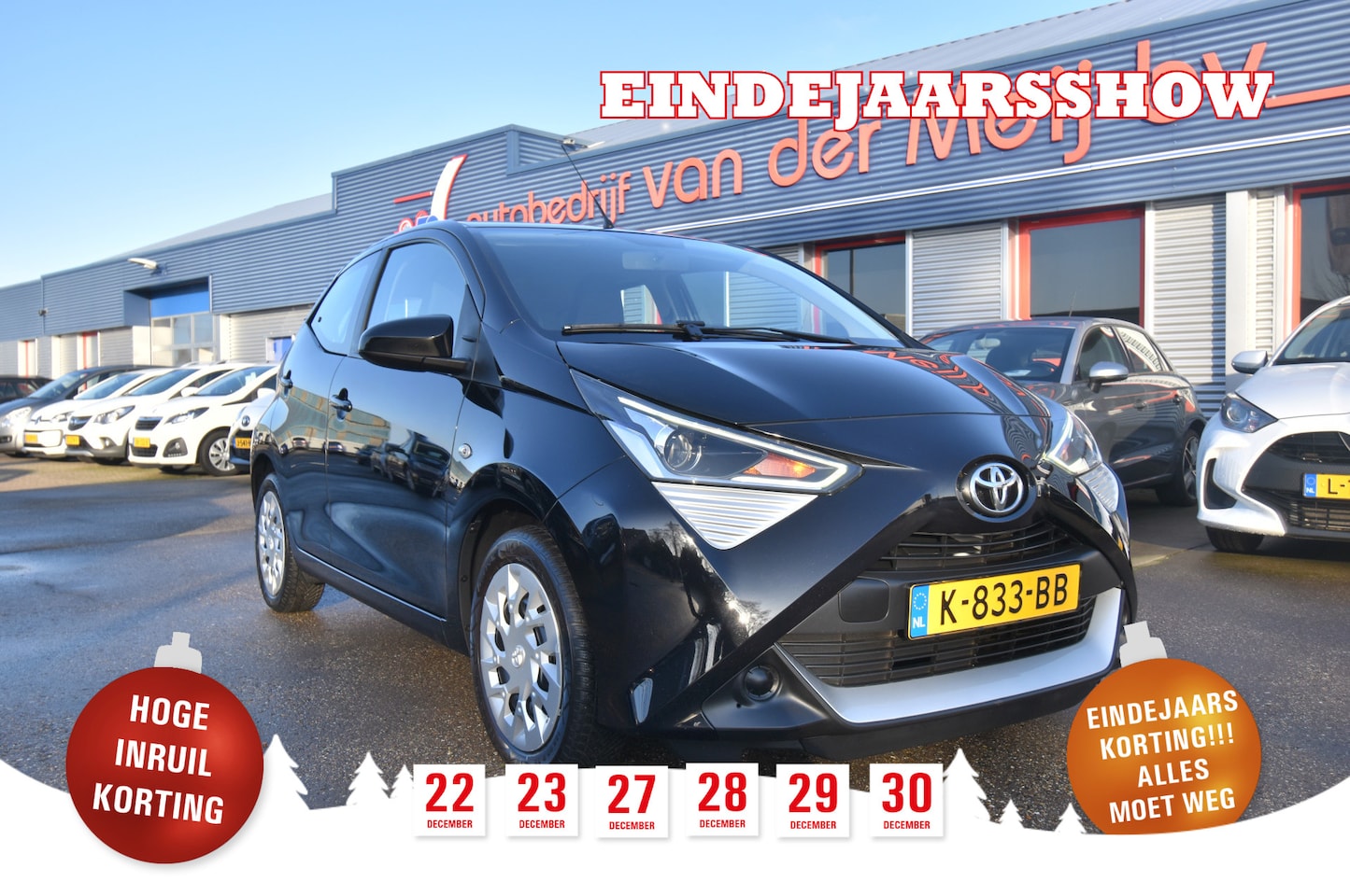 Toyota Aygo - 1.0 VVT-i x-play 1.0 VVT-i x-play , AIRCO , A UITRIJ CAM , NAVI VIA APP , EL VOOR , - AutoWereld.nl