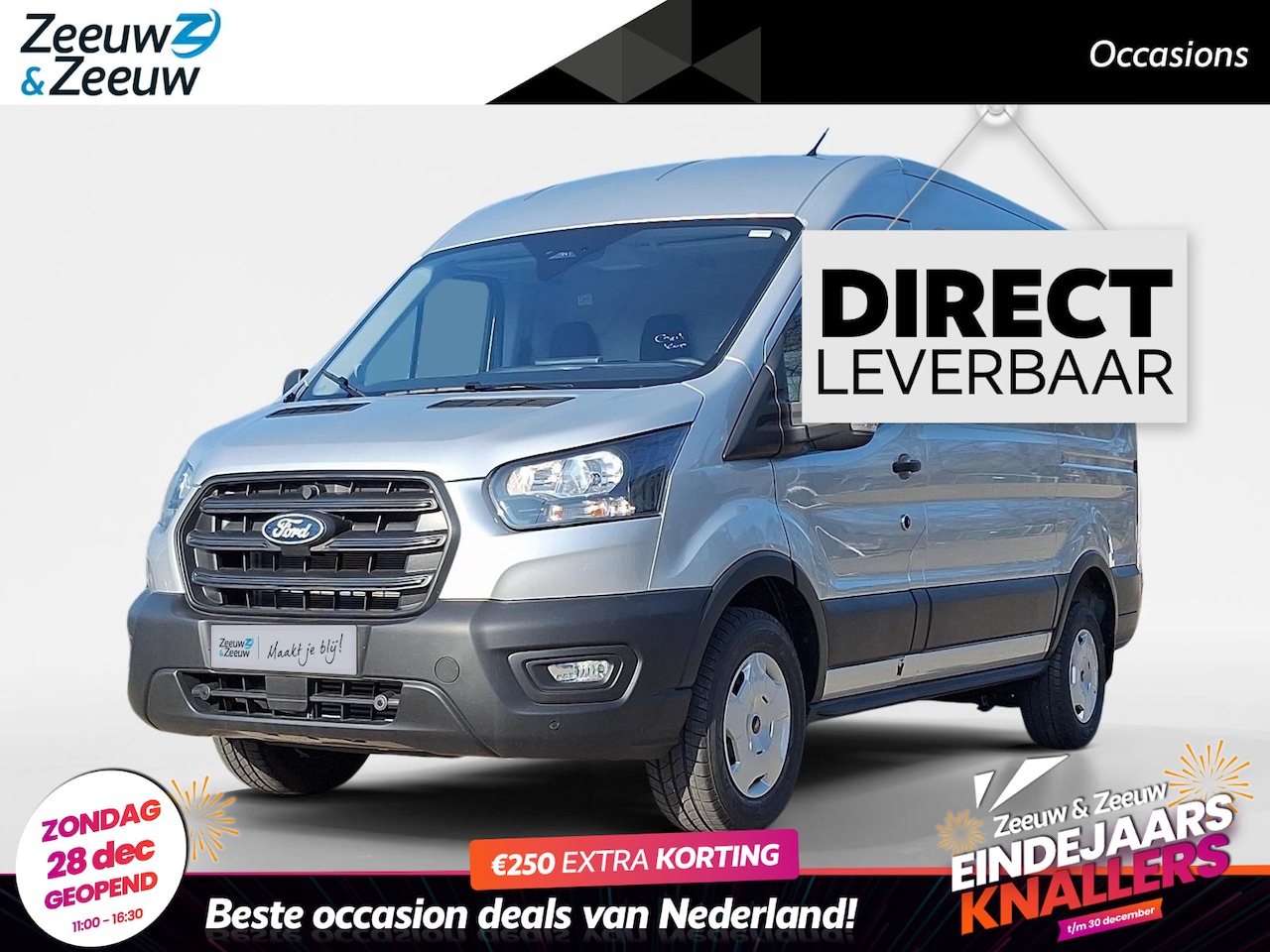Ford Transit - 350 2.0 TDCI L2H2 Trend 165PK Automaat | BPM VRIJ | Camera | Cruise Control | Climate Cont - AutoWereld.nl