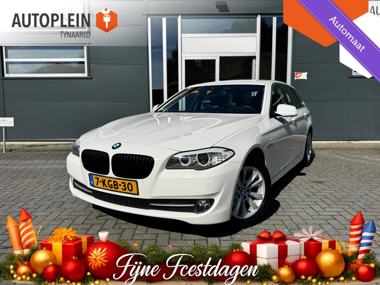 BMW 5-serie Touring - 528xi High Executive *Climate*|Navi|NL Auto|Leder|PDC|Cruise|NAP|LED| - AutoWereld.nl