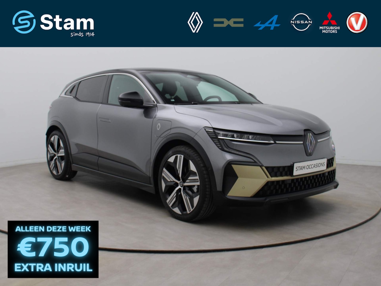 Renault Mégane E-Tech - 220pk EV60 Optimum Charge Iconic 360° Camera |  Adapt. Cruise | Climate | Parksens. v+a | - AutoWereld.nl