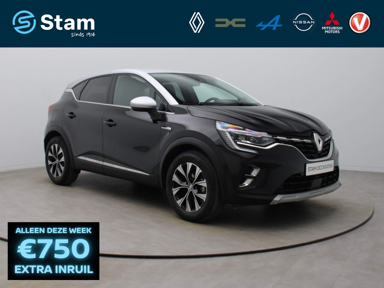 Renault Captur - TCe 90pk techno Camera | Climate | Navi | Parksens. v+a - AutoWereld.nl