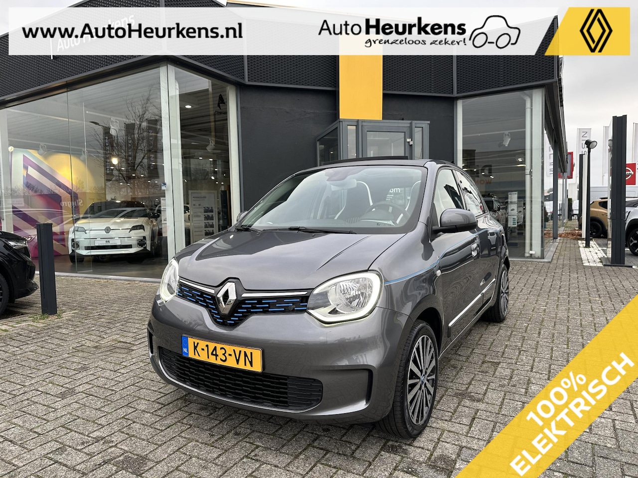 Renault Twingo Z.E. - R80 Intens l Origineel NL l 1e-Eigenaar l groot elektrisch vouwdak!! - AutoWereld.nl