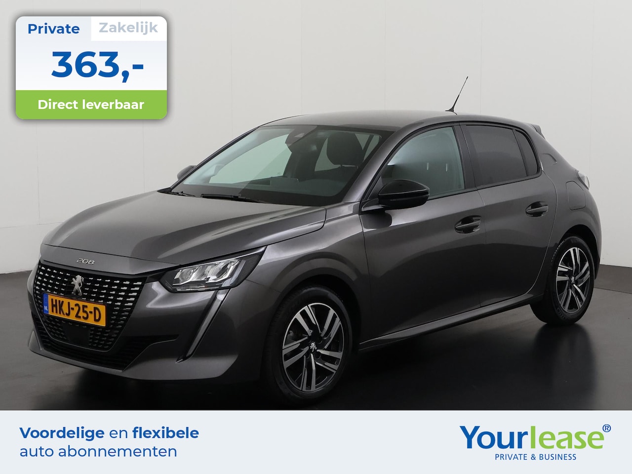 Peugeot 208 - 1.2 PureTech 100 Allure | All-in 363,- Private Lease | 36 mnd Abonnement | - AutoWereld.nl