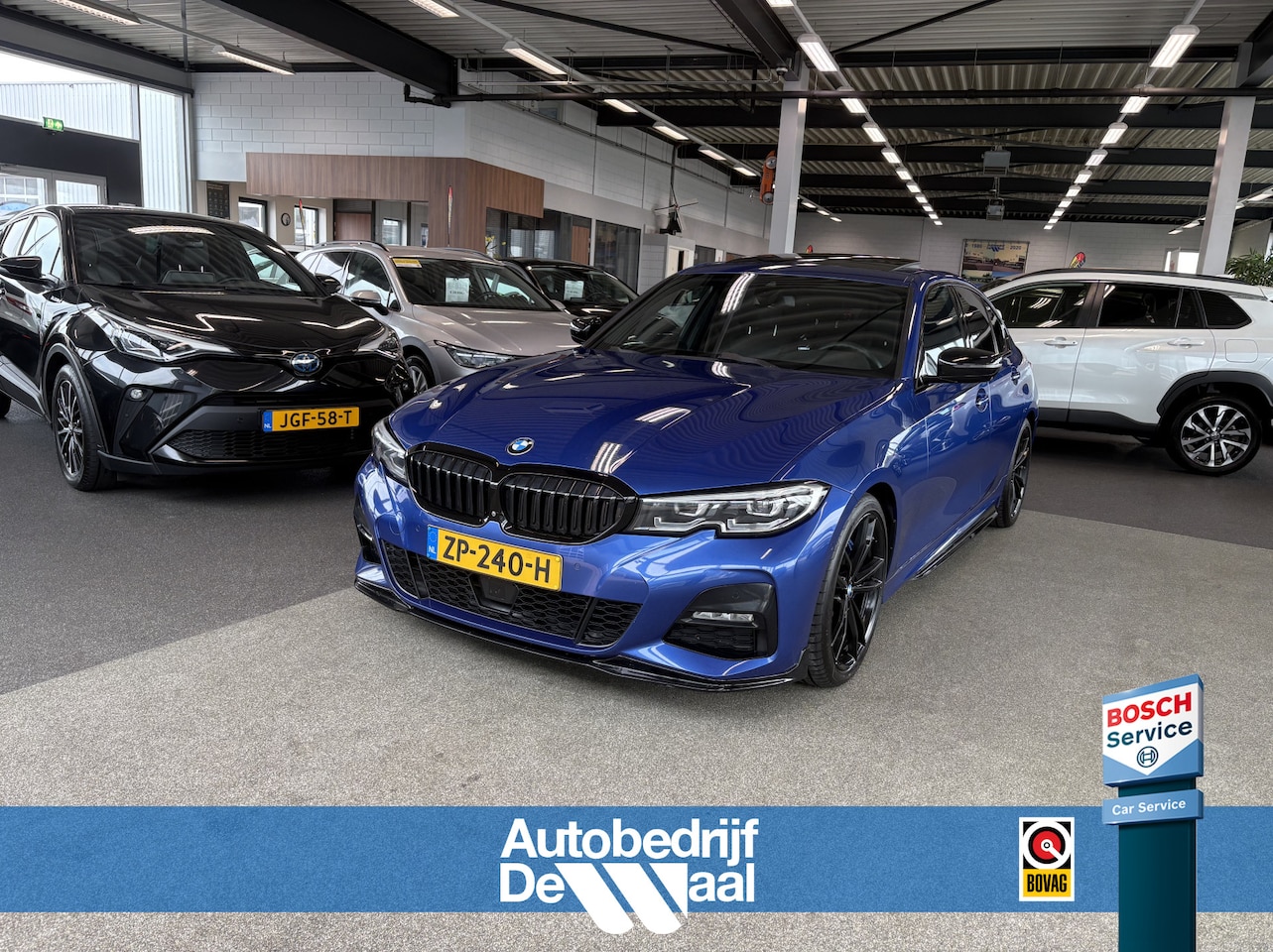 BMW 3-serie - 330i M-Sport 260pk Automaat High Exec.Edition SCHUIFDAK/HARMANKARDON/LEDER/360CAMERA/HUD/1 - AutoWereld.nl