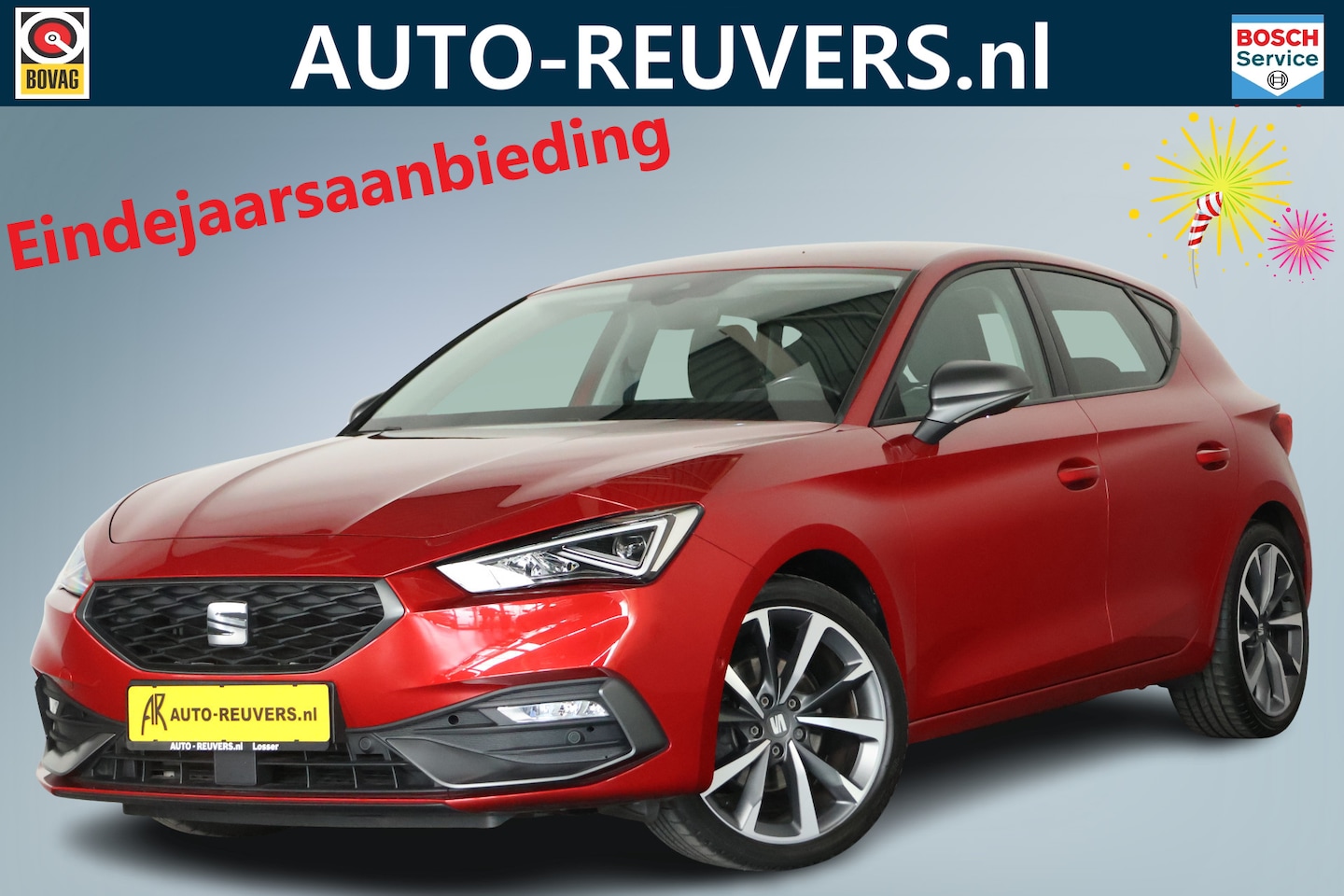 SEAT Leon - 1.5 TSI FR / LED / Navi / ACC / Cam / DAB - AutoWereld.nl