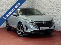 Nissan Qashqai - 1.3 MHEV 160PK TEKNA PLUS BOSE 20''LMV LEER ALCANTARA PANO MASSAGE BOSE STOEL/STUUR/RUIT V