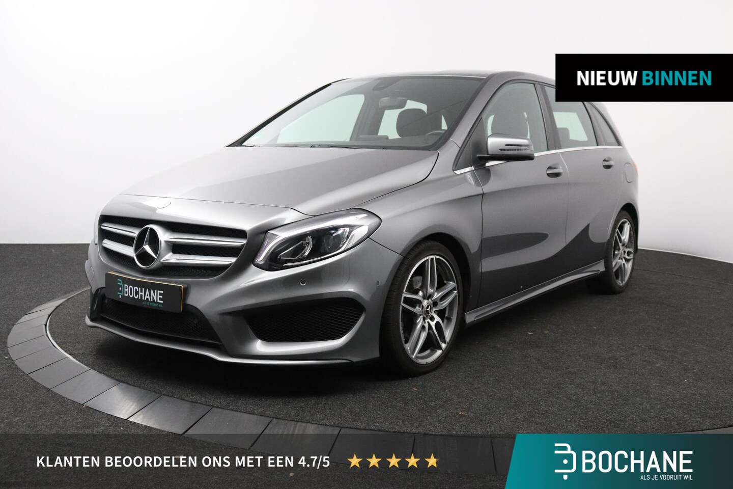 Mercedes-Benz B-klasse - 180 Business Solution AMG | Trekhaak | Navigatie | Stoelverwarming | - AutoWereld.nl