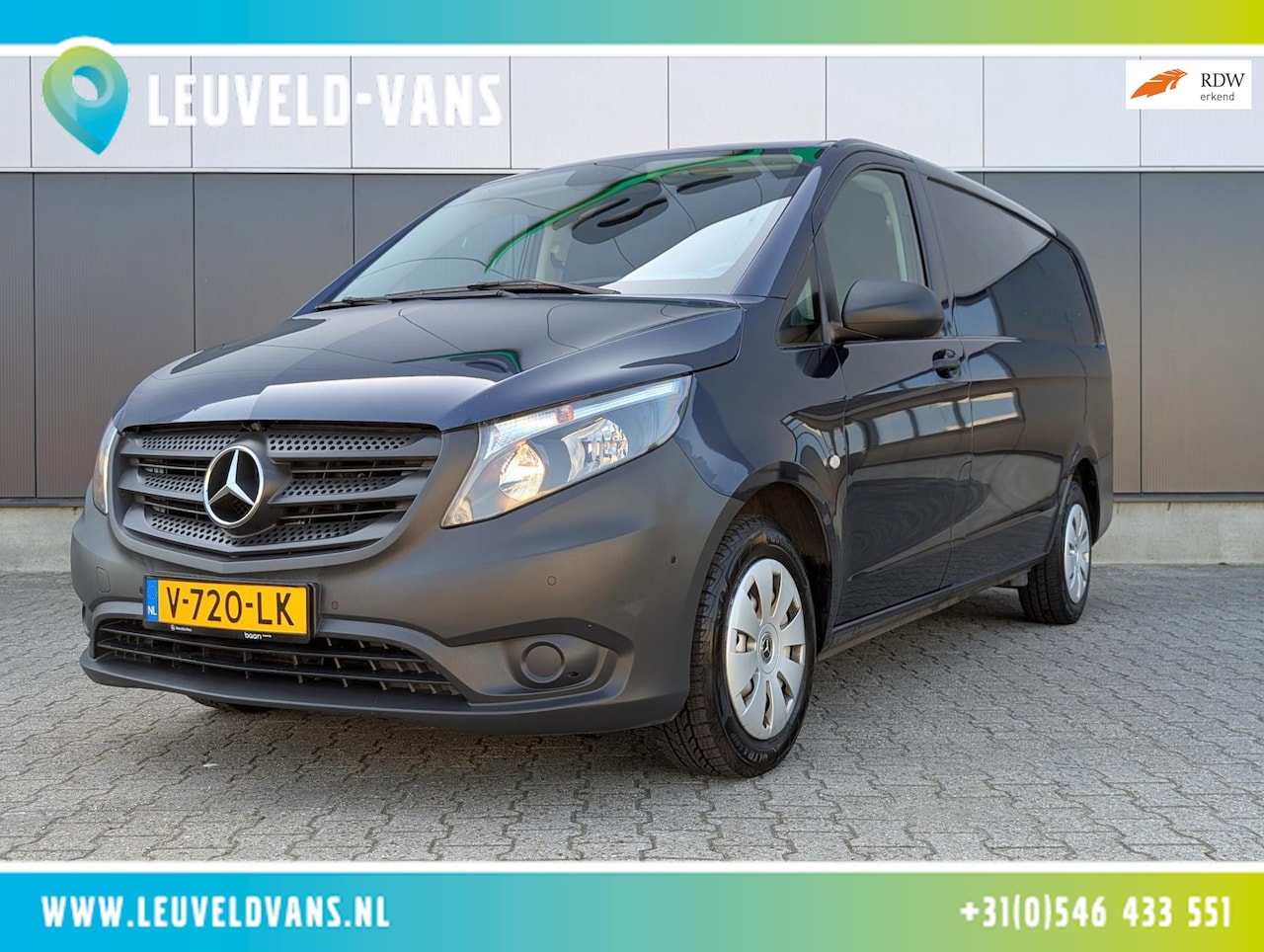 Mercedes-Benz Vito - 114 CDI LANG AUTOMAAT CRUISE NAVI CLIMATE TREKHAAK - AutoWereld.nl
