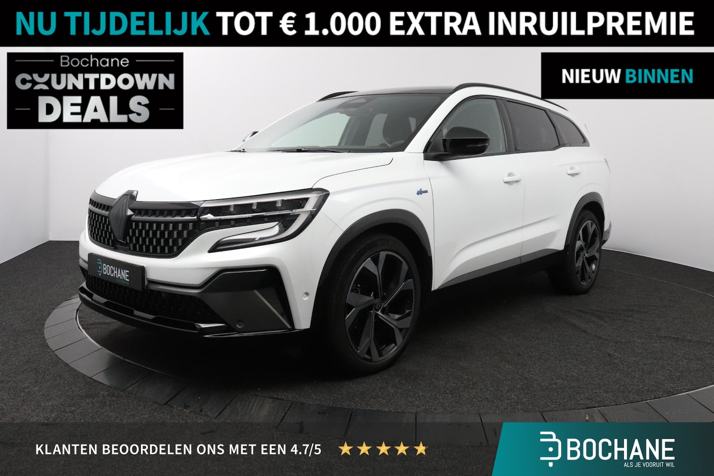 Renault Espace - E-Tech full hybrid 200 esprit Alpine 7P | Panorama Dak | Harman/Kardon Audio | 4-Control | - AutoWereld.nl