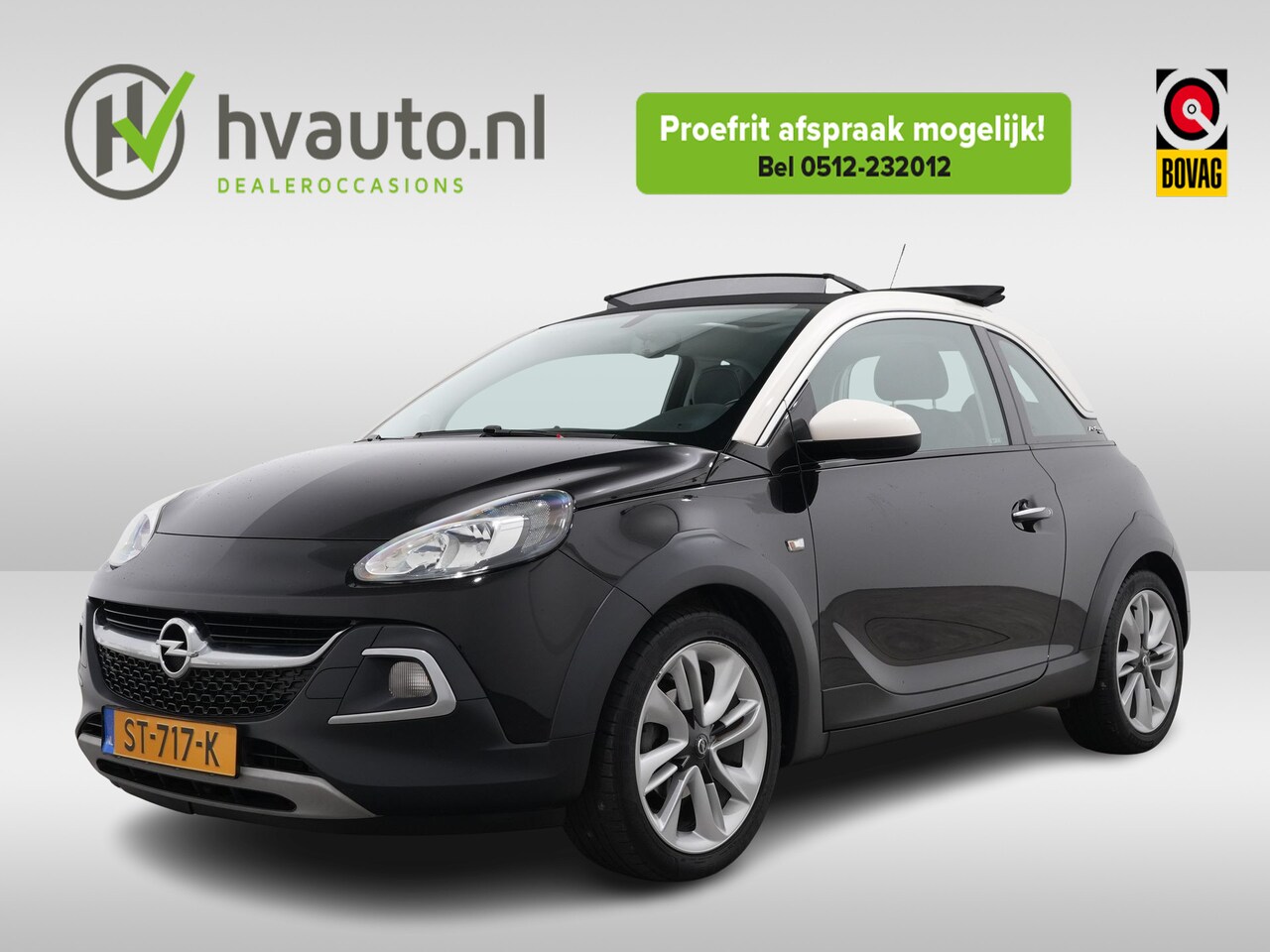 Opel ADAM - 1.0 TURBO 90PK ROCKS ONLINE EDIT. | Vouwdak | Clima | Cruise - AutoWereld.nl
