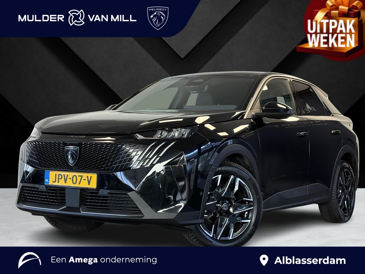 Peugeot 3008 - Allure Pack 1.2 Hybrid 145pk e-DSC6 | PANORAMIC NAVIGATION | STOELVERW. | AGR-STOEL | 360° - AutoWereld.nl