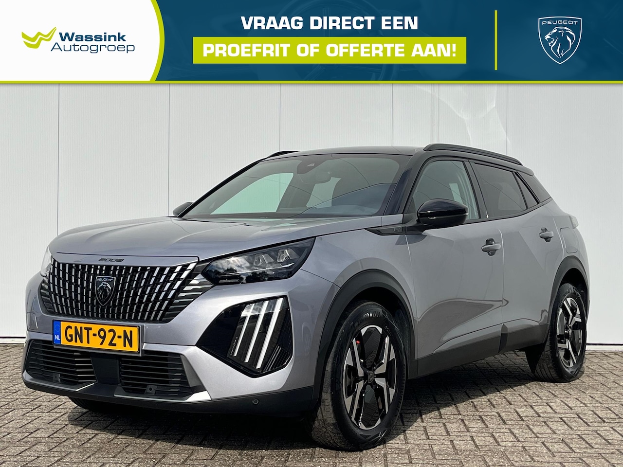 Peugeot 2008 - 1.2 Hybrid 145pk e-DCS6 GT I Navigatie I Camera I Parkeersensoren I Carplay | Adaptive Cru - AutoWereld.nl