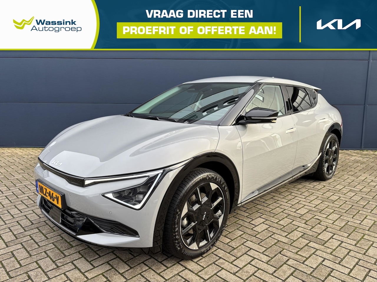 Kia EV6 - 84kWh 229pk RWD Plus | Navigatie | Parkeercamera | Stoelverwarming en ventilatie | Parkeer - AutoWereld.nl