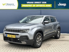 Jeep Avenger - 1.2T e-Hybrid 100pk Aut Longitude Trekhaak 1100KG | Stoelverwarming | Dealer Onderhouden |