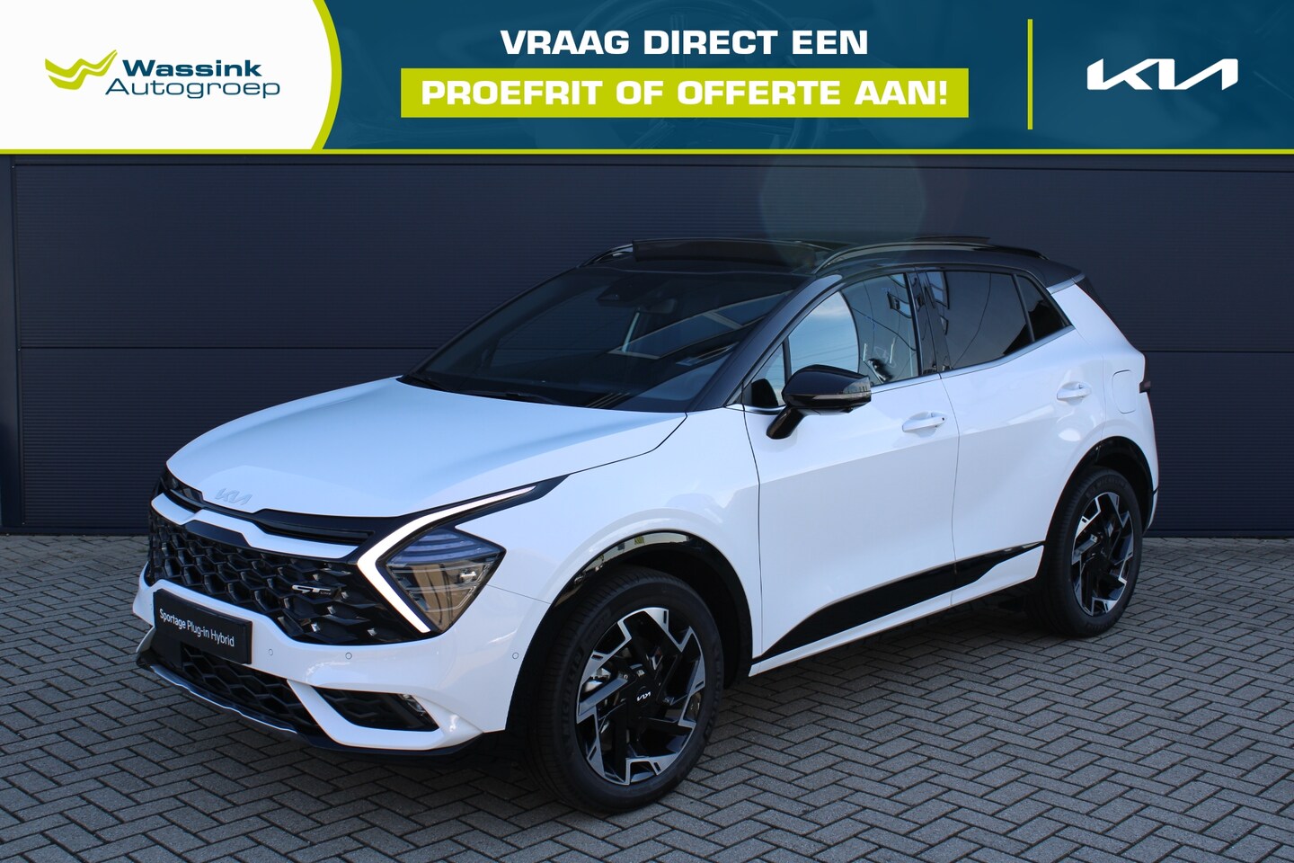Kia Sportage - 1.6 T-GDi 245pk Plug-In Hybrid AT6 4WD GT-PlusLine | Navigatie | 360 camera | Harman Kardo - AutoWereld.nl