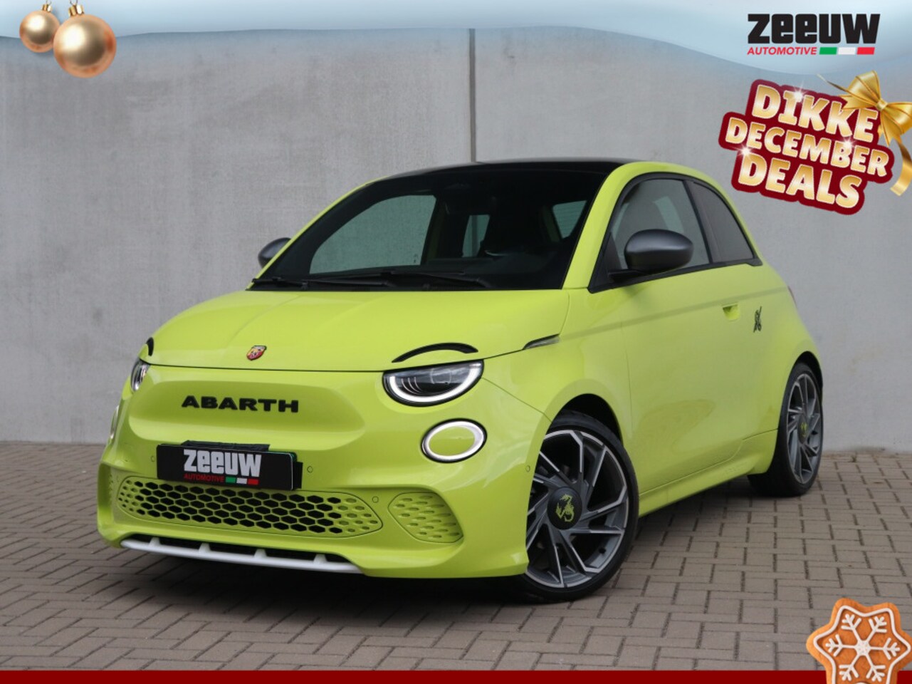 Abarth 500 - Van €45.000 voor €34.900! Scorpionissima 155 PK | Navi | Alcanta - AutoWereld.nl