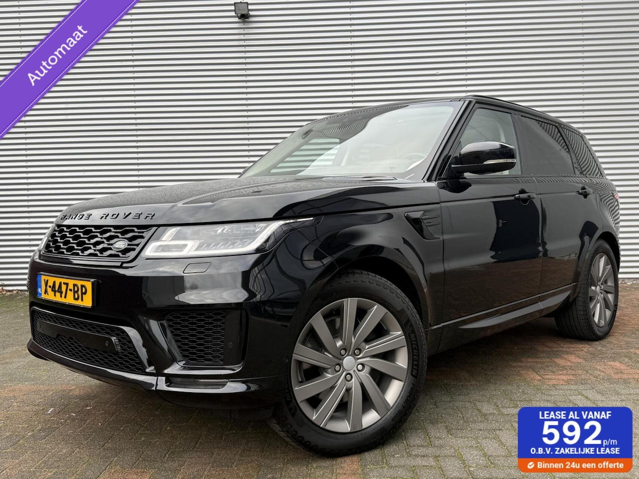 Land Rover Range Rover Sport - 2.0 P400e HSEm Dynami Led CarPlay Pano Leer Vol Opties Perfecte Staat 2018 - AutoWereld.nl