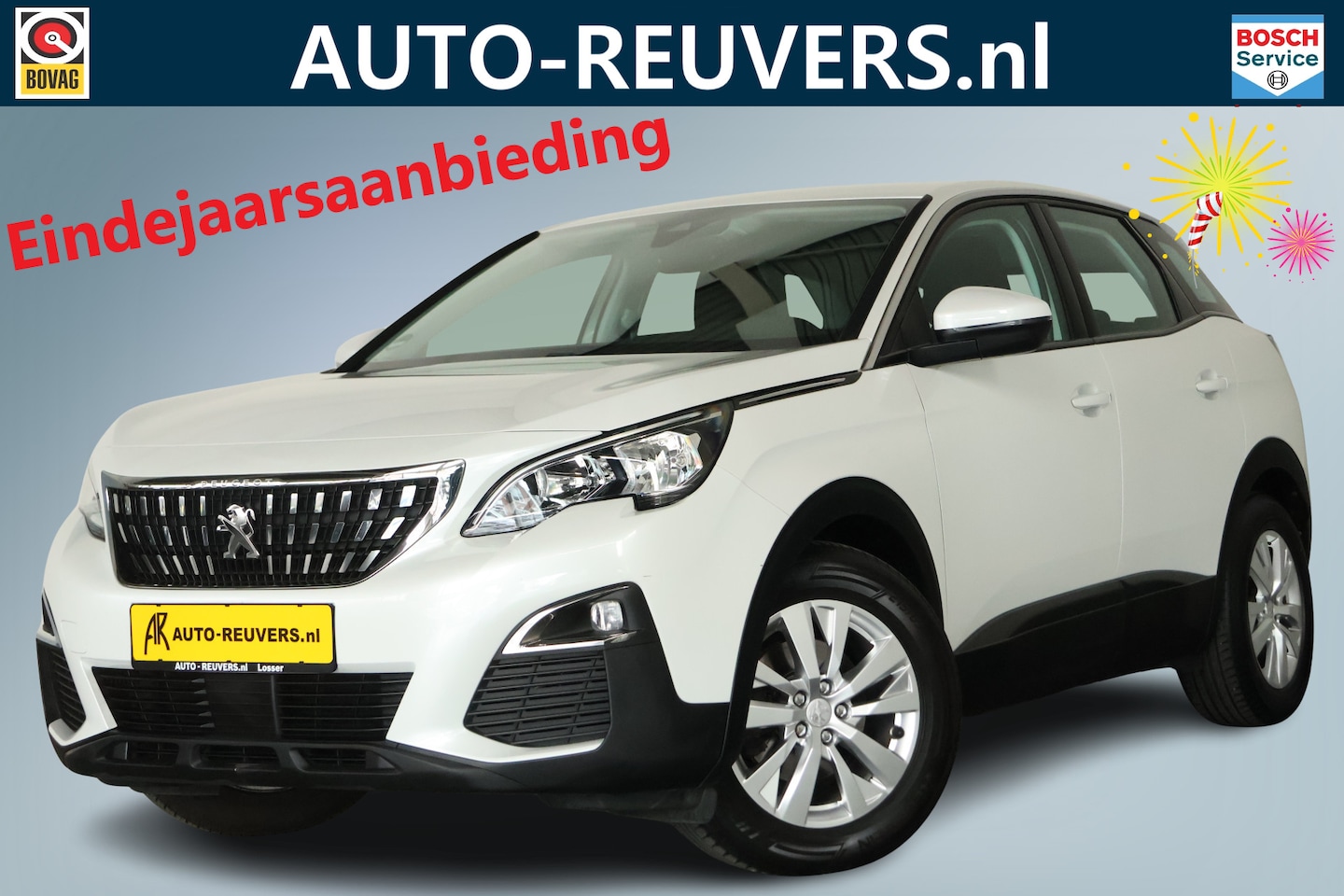 Peugeot 3008 - 1.2 PureTech Active / Navi / CarPlay / Cruisecontrol / Trekhaak - AutoWereld.nl