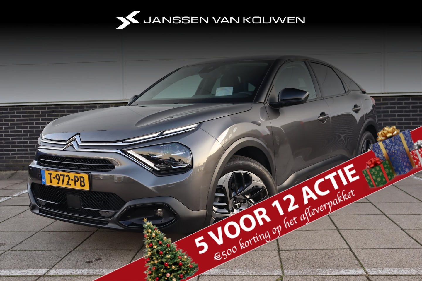 Citroën C4 - 1.2 Puretech Feel Pack Aut. / Camera / HUD / Getint glas / Carplay - AutoWereld.nl