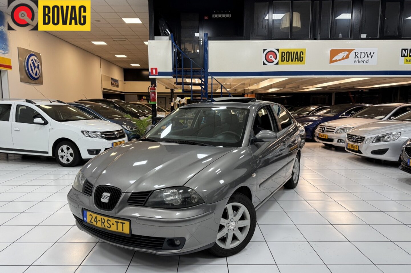 SEAT Ibiza - 1.4-16V Sensation Airco opendak - AutoWereld.nl