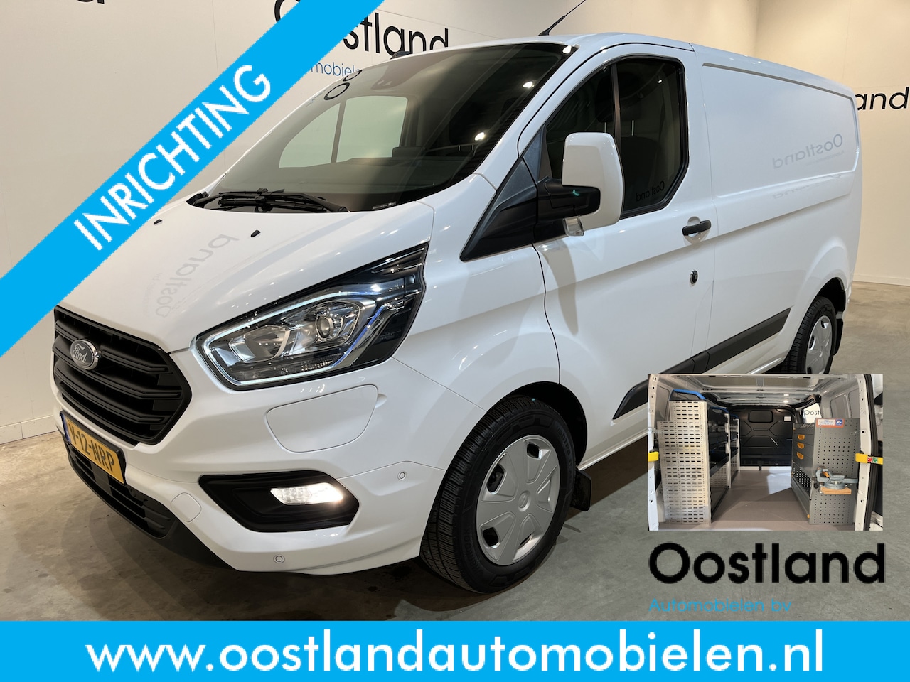 Ford Transit Custom - 340 1.0 EcoBoost L1H1 PHEV Trend / Servicebus / Sortimo Inrichting / Euro 6 / Airco / Came - AutoWereld.nl